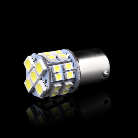 LITEC LED Tagfahrlicht 20 LEDs Tagfahrleuchten chrom 31cm